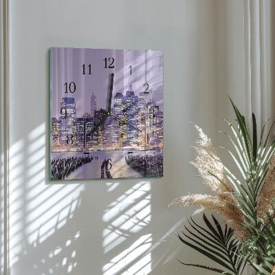 Reloj de vidrio Horizonte