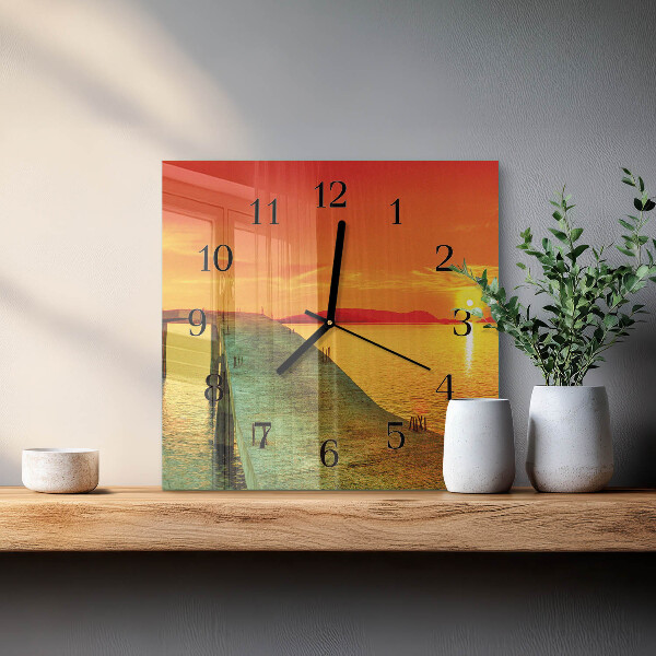 Reloj de vidrio Puente