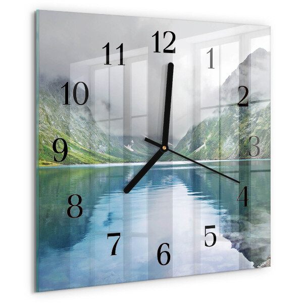 Reloj de vidrio Lago de montaña