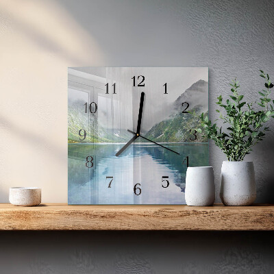 Reloj de vidrio Lago de montaña