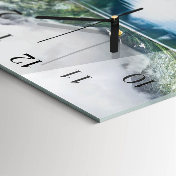 Reloj de vidrio Lago de montaña