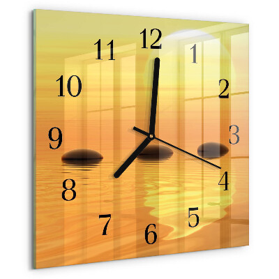 Reloj de vidrio Agua Sol