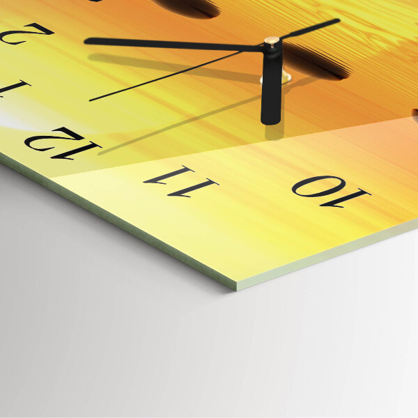 Reloj de vidrio Agua Sol