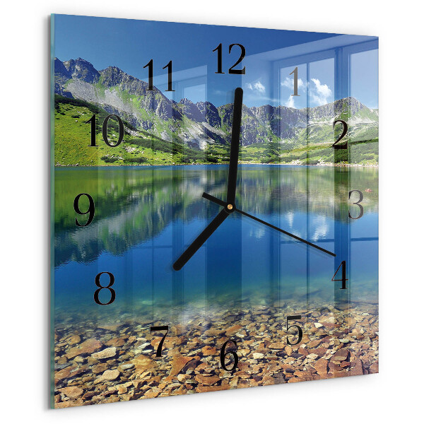 Reloj de vidrio Lago de montaña