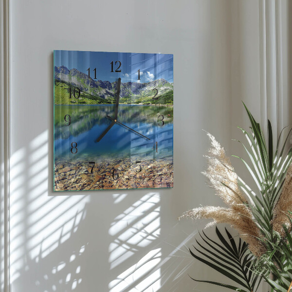 Reloj de vidrio Lago de montaña
