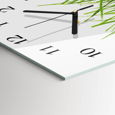 Reloj de vidrio Césped