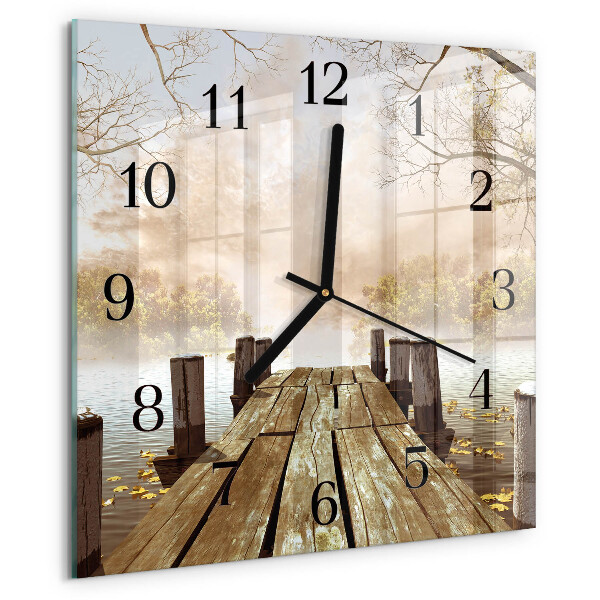 Reloj de vidrio Red