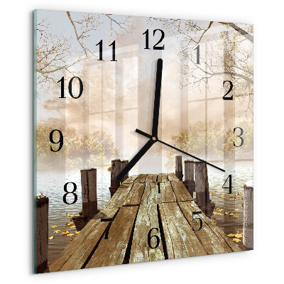Reloj de vidrio Red