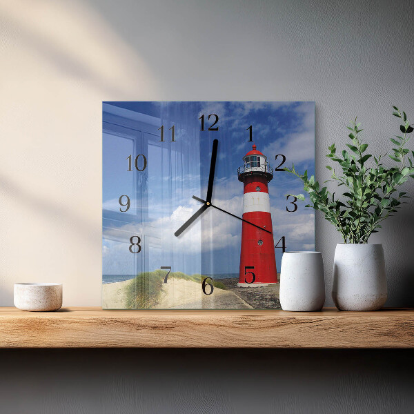 Reloj de vidrio Faro