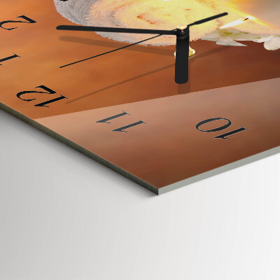 Reloj de vidrio Velas de spa