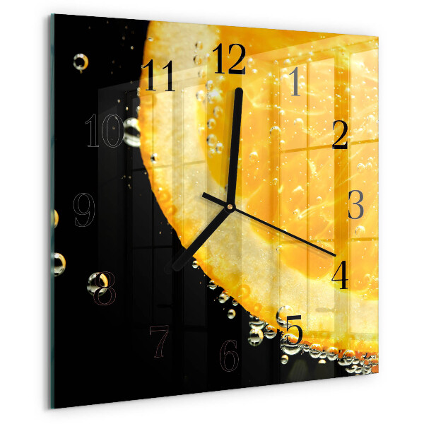 Reloj de vidrio Cítrico