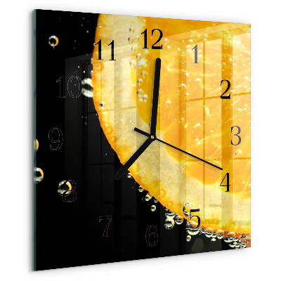 Reloj de vidrio Cítrico