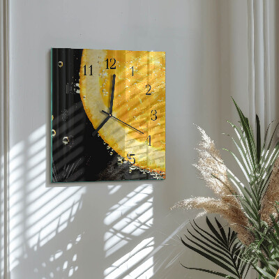 Reloj de vidrio Cítrico