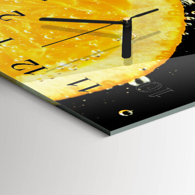 Reloj de vidrio Cítrico