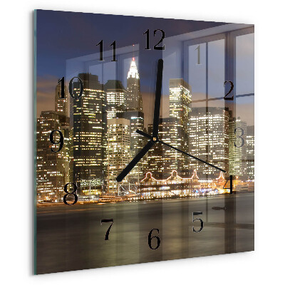 Reloj de vidrio Horizonte