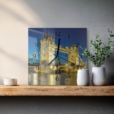 Reloj de vidrio Puente de Londres
