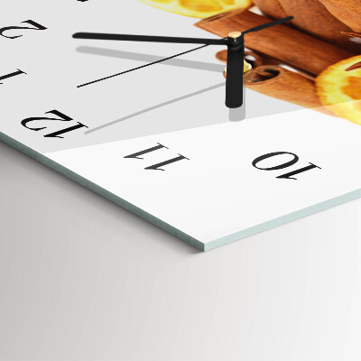 Reloj de vidrio Vainilla con limón