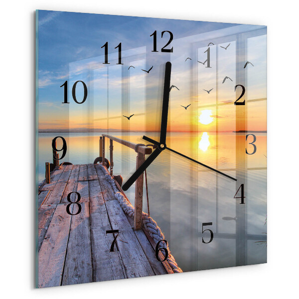 Reloj de vidrio Muelle
