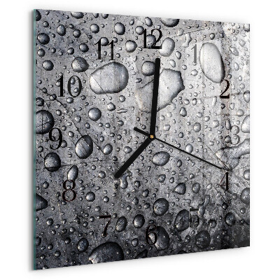 Reloj de vidrio Gotas
