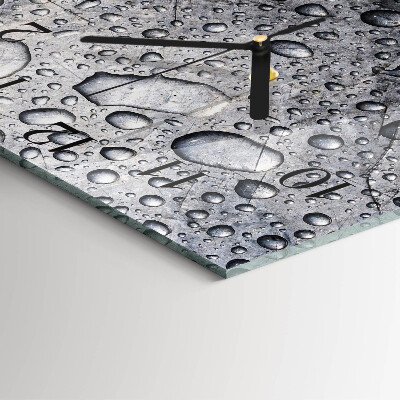 Reloj de vidrio Gotas