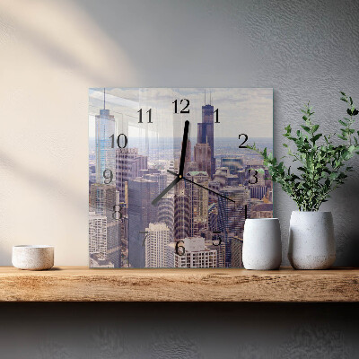 Reloj de vidrio Horizonte