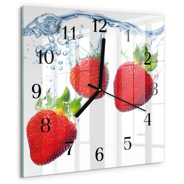 Reloj de vidrio fresas