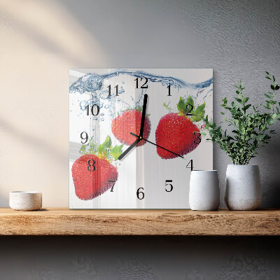 Reloj de vidrio fresas
