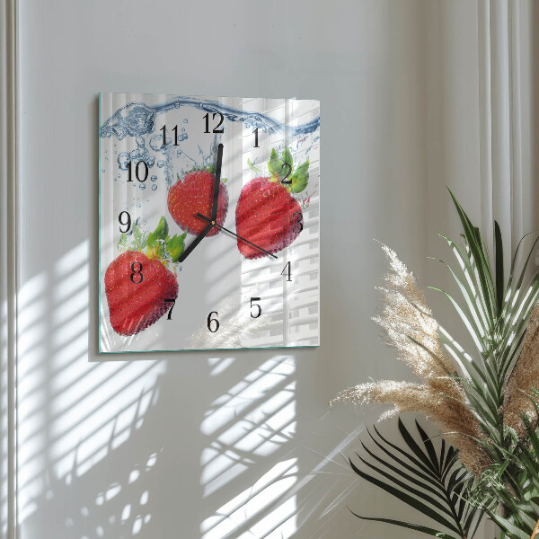 Reloj de vidrio fresas