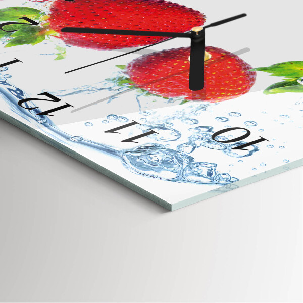 Reloj de vidrio fresas