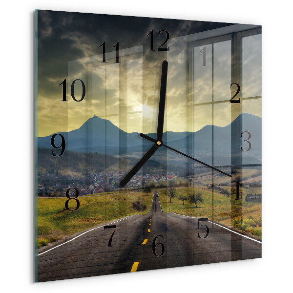 Reloj de vidrio Sendero de las montañas