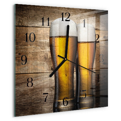 Reloj de vidrio Cerveza