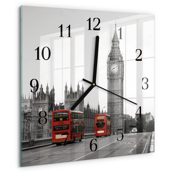 Reloj de vidrio Londres