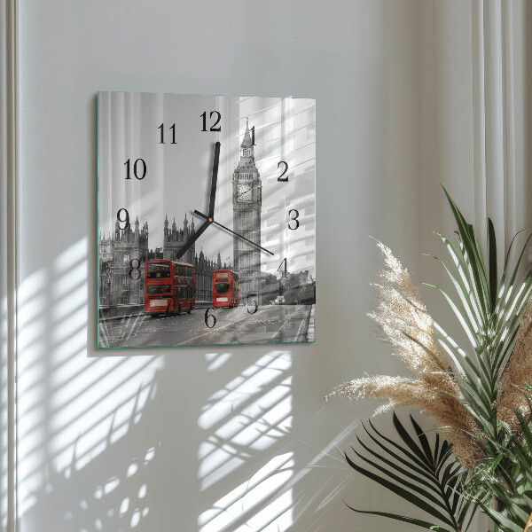 Reloj de vidrio Londres