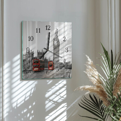 Reloj de vidrio Londres