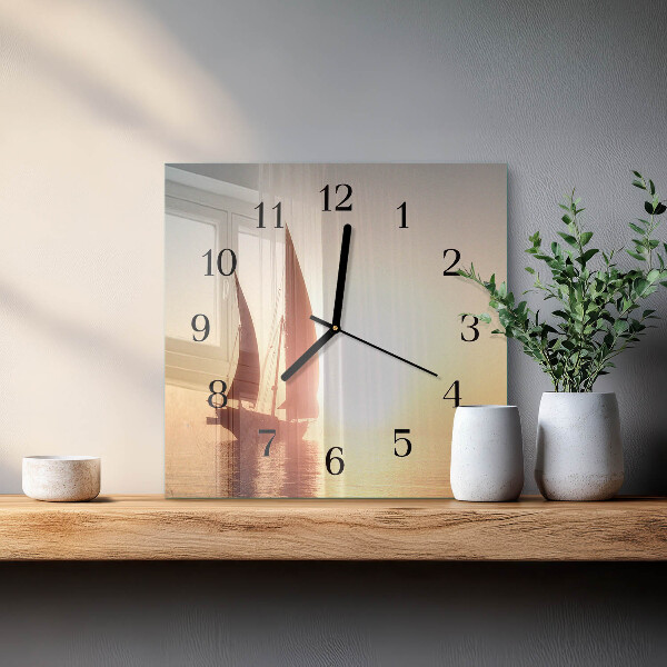 Reloj de vidrio Velero