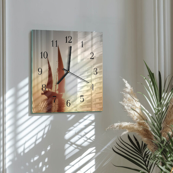 Reloj de vidrio Velero