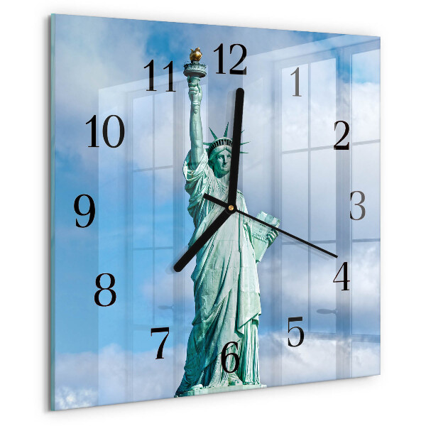 Reloj de vidrio Estatua de la Libertad