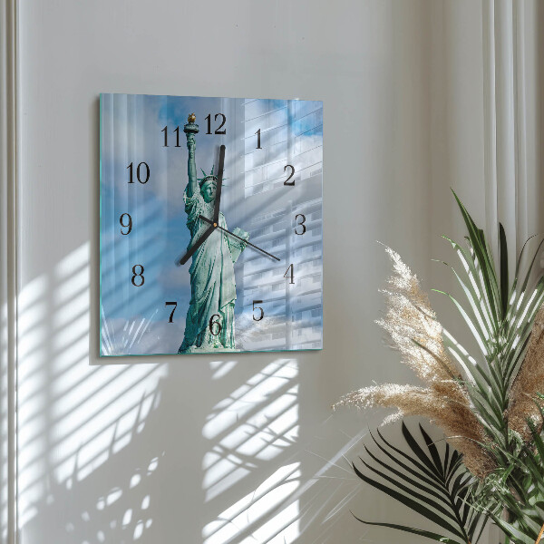 Reloj de vidrio Estatua de la Libertad