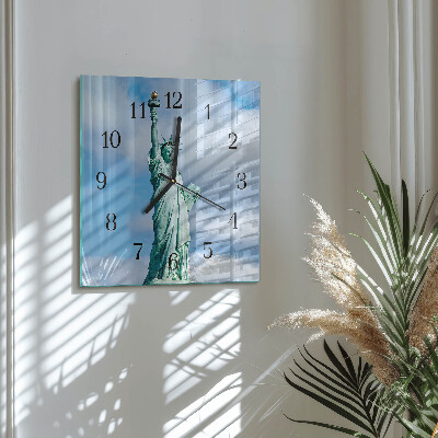 Reloj de vidrio Estatua de la Libertad