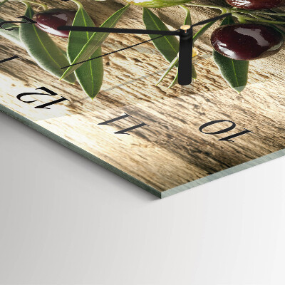 Reloj de vidrio Aceitunas