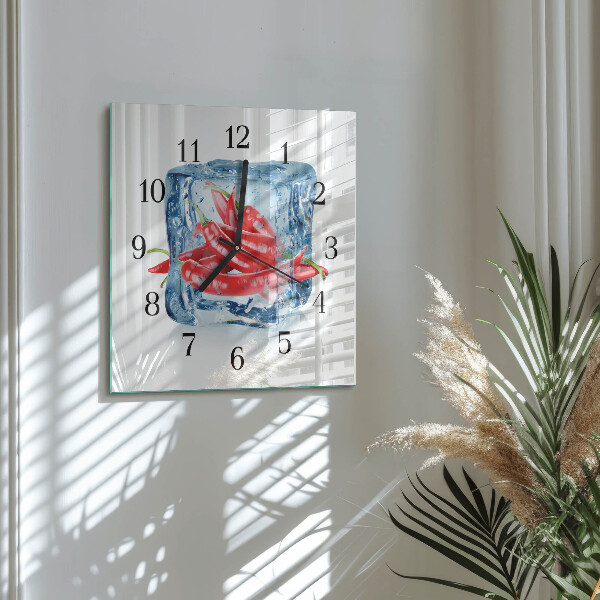 Reloj de vidrio Chili con helado