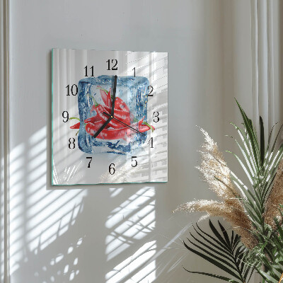 Reloj de vidrio Chili con helado