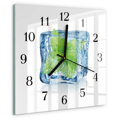 Reloj de vidrio Menta helada