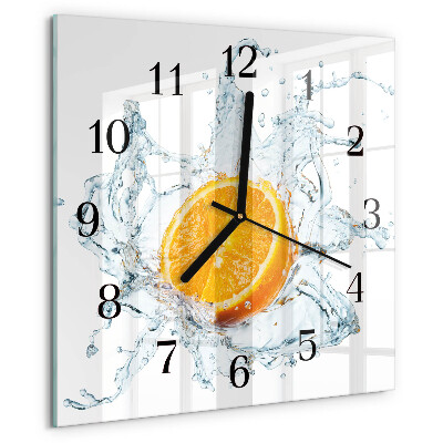 Reloj de vidrio Agua