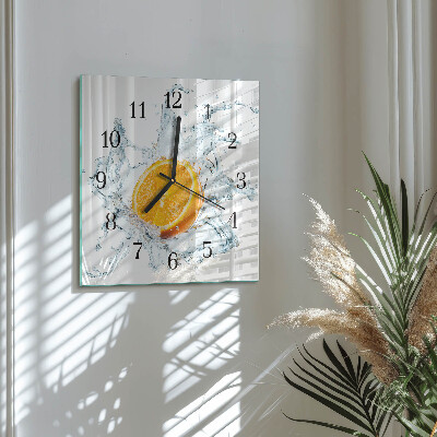 Reloj de vidrio Agua