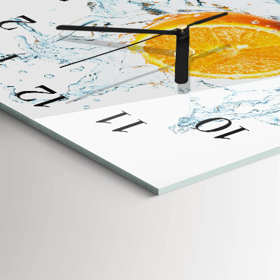 Reloj de vidrio Agua