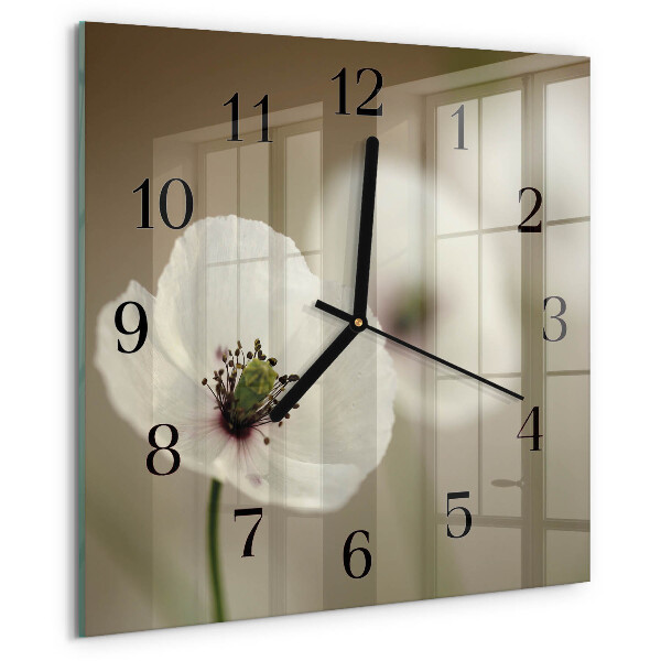 Reloj de vidrio Amapola