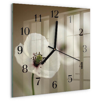 Reloj de vidrio Amapola