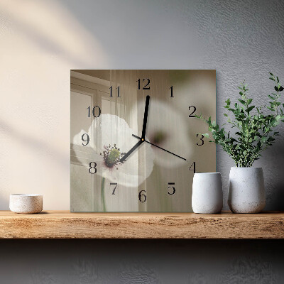 Reloj de vidrio Amapola