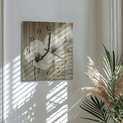 Reloj de vidrio Amapola